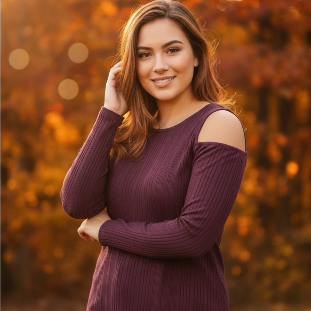 Woman cold shoulder lightweight sweater - Lane Bryant 22/24